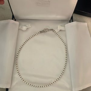 Lagos 925 Pearl Necklace. Like new